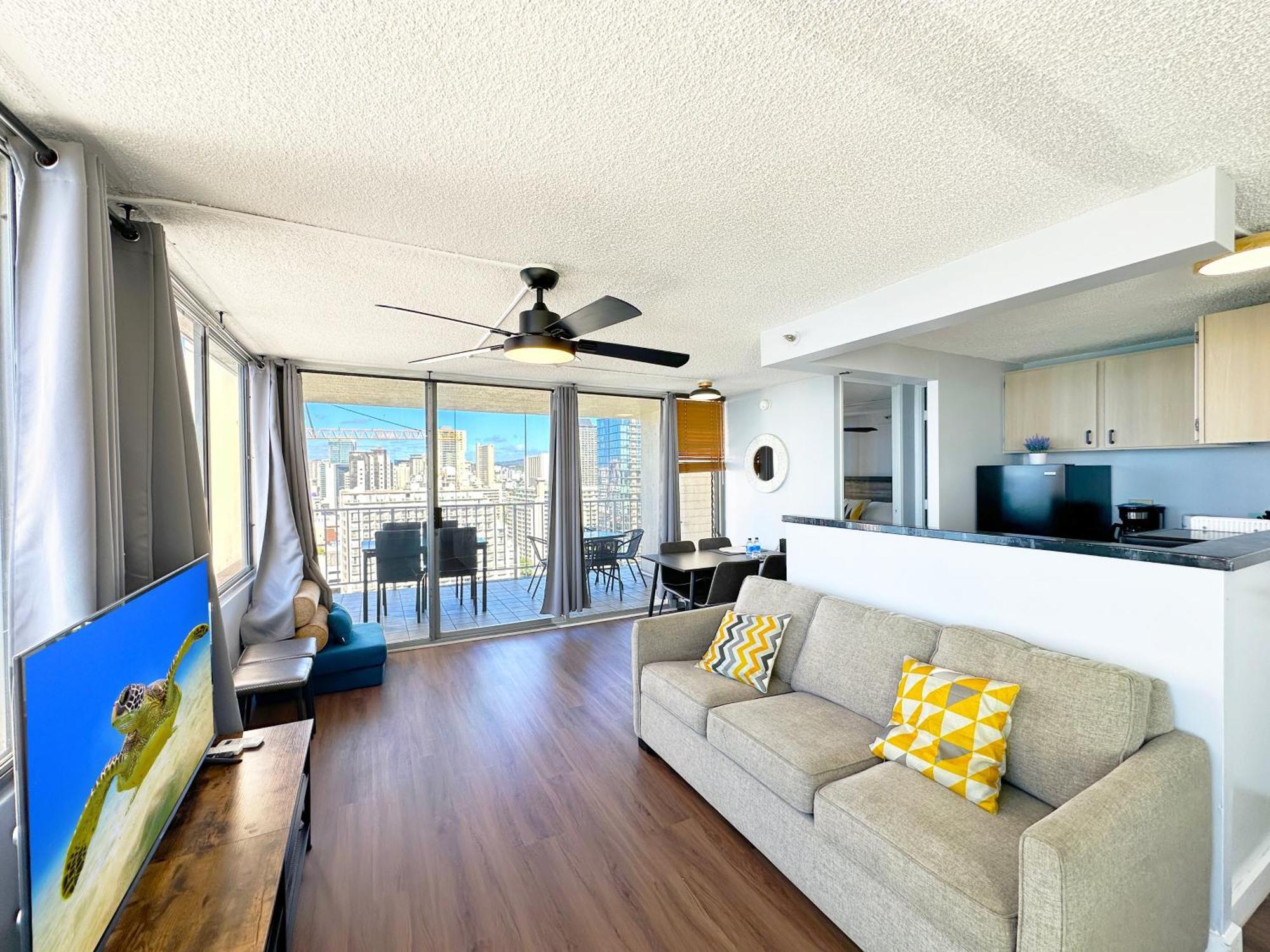 Pacific Monarch 1br With Great Ocean Views And Rooftop Pool! Apartment Honolulu